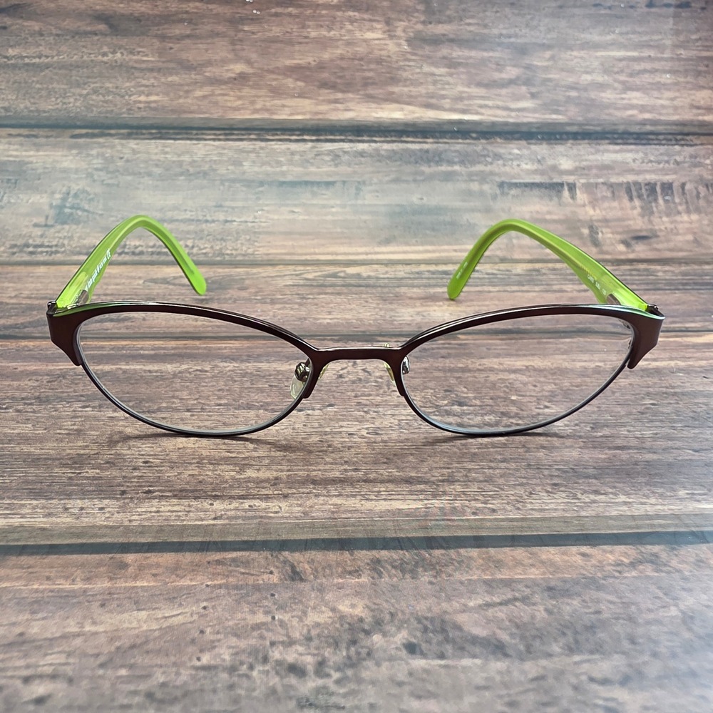 Kate Spade New York Caris 0JBJ Brown Tortoise Lime Green Cat Eye Eyeglass Frames
